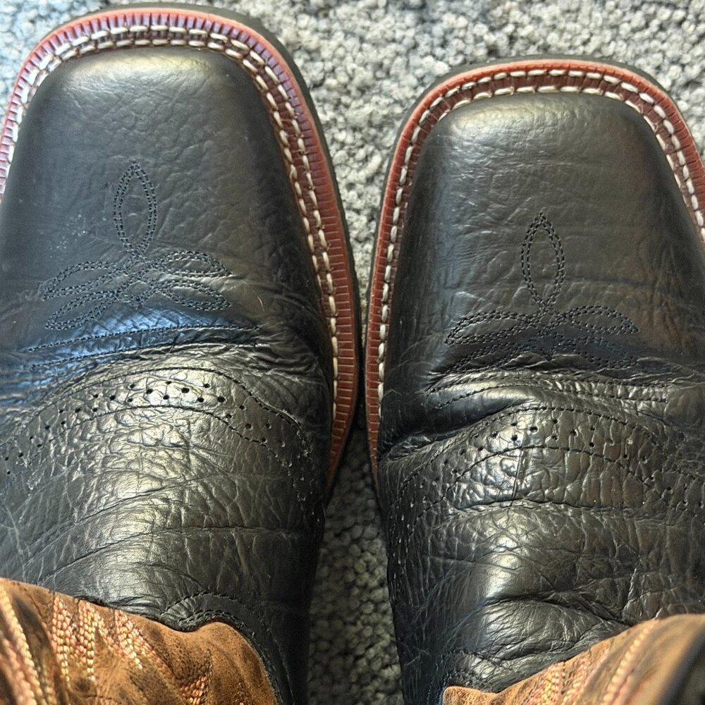Laredo Topeka Western Boots - Men's Sz. 11D - Two-Tone Design - New WO Box - Picture 13 of 13
